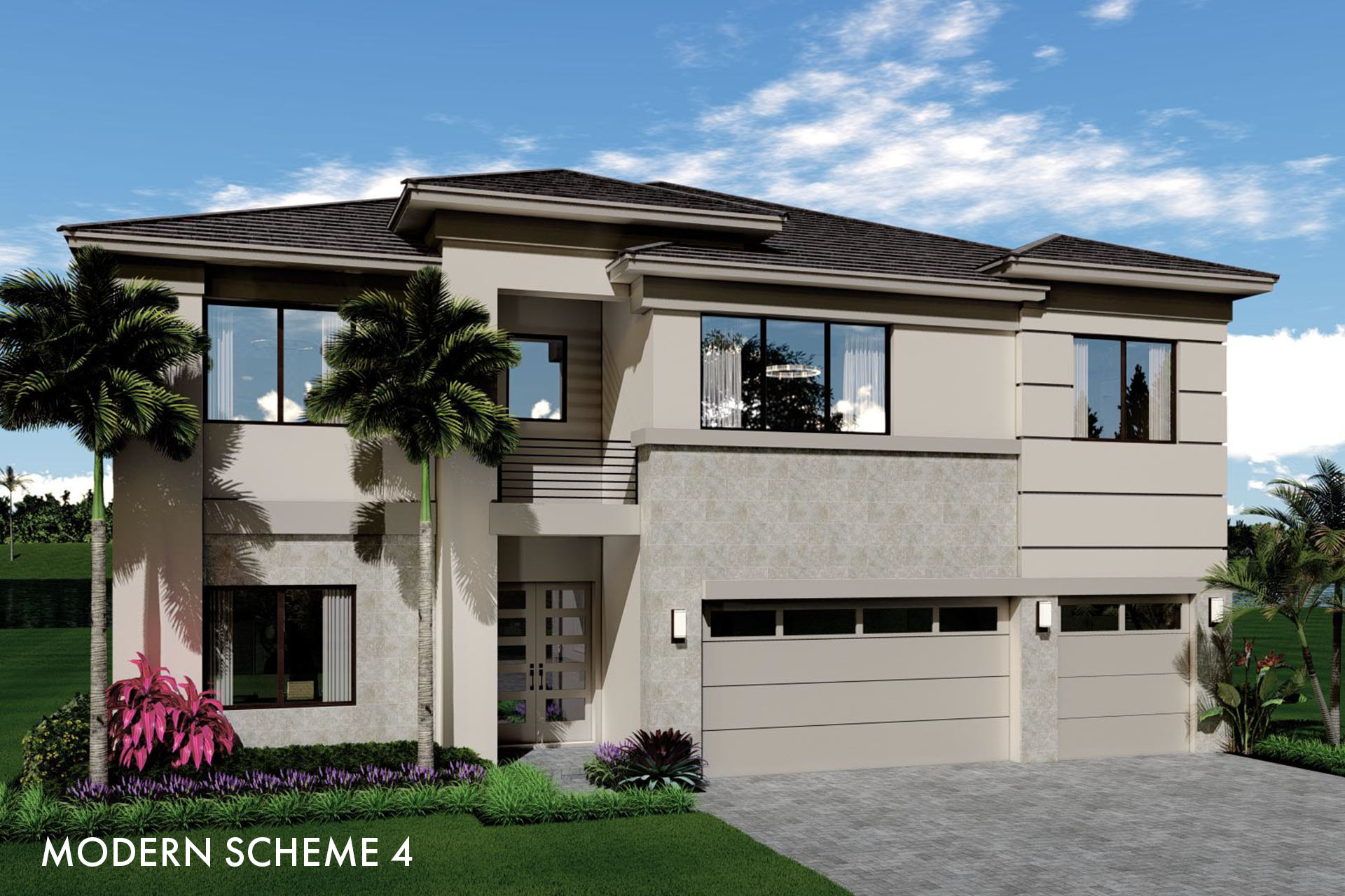 2 Story Contemporary Scheme #4